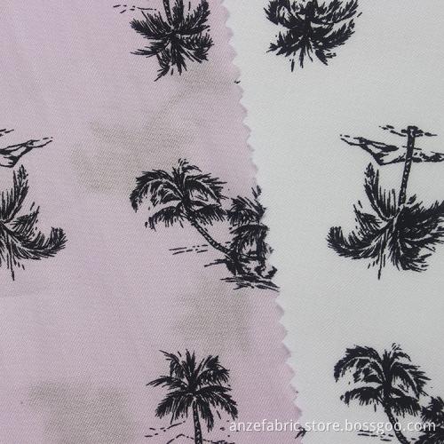 Cotton Tencel Printed Fabric for shrit